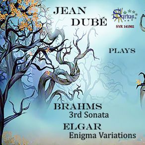 Jean Dubé Plays Brahms And Elgar album cover
