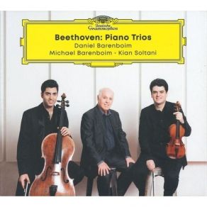 Beethoven - Piano Trios - Daniel Barenboim, Michael Barenboim, Kian Soltani album cover
