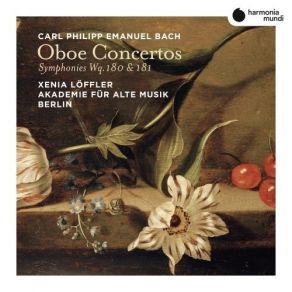 C. P. E. Bach - Oboe Concertos - Xenia Loffler, Akademie Fur Alte Musik Berlin album cover