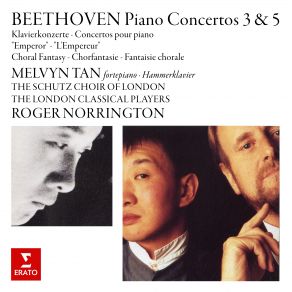 Beethoven: Choral Fantasy, Piano Concertos Nos. 3 & 5 " Emperor " album cover