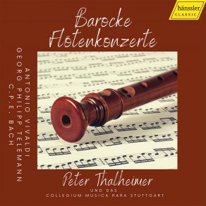 C. P. E. Bach, Vivaldi & Telemann: Baroque Flute Concertos album cover