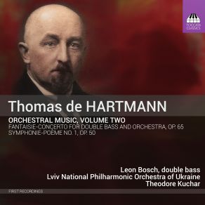 Thomas De Hartmann: Orchestral Music, Vol. 2 album cover
