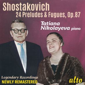 Shostakovich: 24 Preludes And Fugues - Nikolayeva album cover