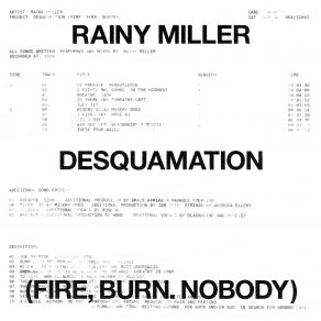 Desquamation album cover