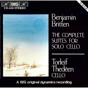 Britten - The Complete Suites For Solo Cello - Torleif Thedéen album cover