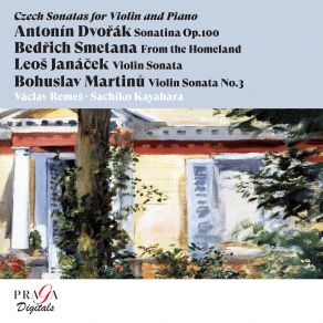 Czech Sonatas For Violin And Piano (Dvořák, Smetana, Janáček, Martinů) album cover
