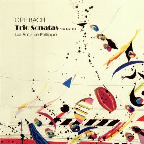 Carl Philipp Emanuel Bach - Trio Sonatas Wq 144-151 - Les Amis De Philippe album cover