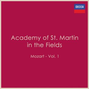 Academy Of St. Martin In The Fields: Mozart - Vol. 1 (CD1) album cover