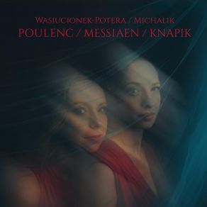 Poulenc-Messiaen-Knapik album cover