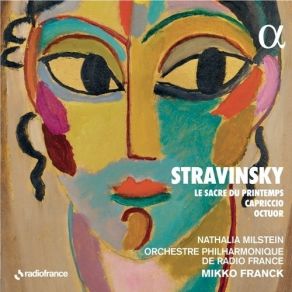 Stravinsky - Le Sacre Du Printemps; Capriccio, Octuor - Mikko Franck album cover