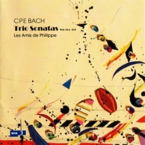 Carl Philipp Emanuel Bach - Trio Sonatas Wq 144-151 - Les Amis De Philippe album cover