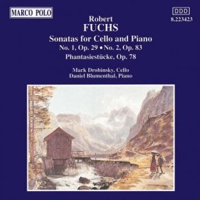 Fuchs - Sonatas For Cello And Piano - Drobinsky, Blumenthal album cover