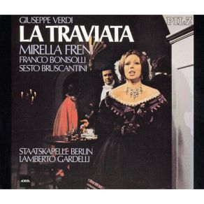 Verdi - La Traviata - Lamberto Gardelli album cover