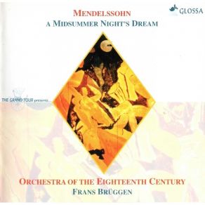 Mendelssohn - A Midsummer Night's Dream - Frans Bruggen album cover