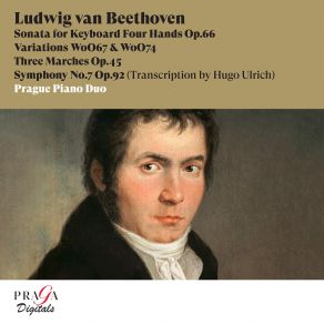 Ludwig Van Beethoven: Works For Piano Duet album cover
