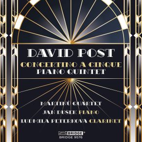 David Post: Concertino Á Cinque & Piano Quintet album cover