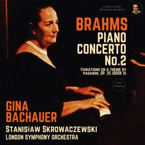 Brahms: Piano Concerto No. 2, Op. 83 By Gina Bachauer album cover