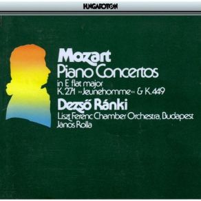 Mozart - Piano Concertos KV. 271 & KV. 449 - Dezso Ranki, Janos Rolla album cover