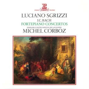 J. C. Bach - Fortepiano Concertos, Op. 7 - Michel Corboz album cover