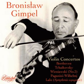 Bronislaw Gimpel Plays Concertos album cover