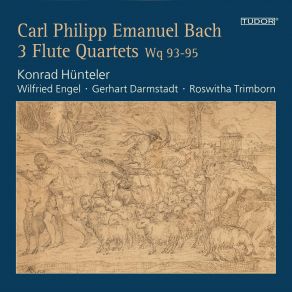 Carl Philipp Emanuel Bach: 3 Flute Quartets Wq 93-95 album cover