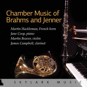 Chamber Music Of Brahms And Jenner album cover