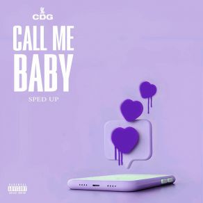 Call Me Baby (Sped Up) album cover