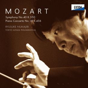 Mozart: Symphony No. 40 K. 550, Piano Concerto No. 18 K. 456 album cover