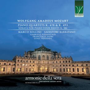 Wolfgang Amadeus Mozart: Piano Quartets K. 478 & K. 493, Sonata For Piano Four Hands K. 381 album cover
