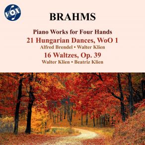Brahms: 21 Hungarian Dances, WoO 1 & 16 Waltzes, Op. 39 (Version For Piano 4 Hands) album cover