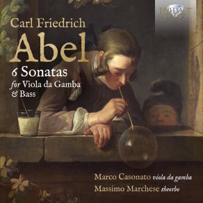 Abel: 6 Sonatas For Viola Da Gamba & Bass album cover