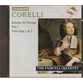 Corelli: Sonatas For Strings, Vol. 1 From Opp. 1 & 2 - The Purcell Quartet album cover