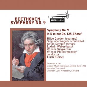 Beethoven: Symphony No. 9 album cover
