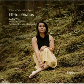 Aysha Wills - Bach - Flute Sonatas album cover