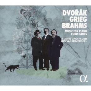 Dvorak, Grieg, Brahms - Music For Piano Four Hands album cover