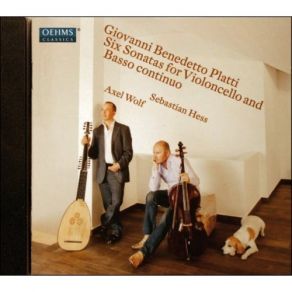 Platti - Six Sonatas For Violoncello And Basso Continuo - Sebastian Hess, Axel Wolf album cover