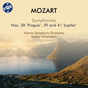 Mozart: Symphonies Nos. 38 " Prague ", 39 & 41 " Jupiter " album cover