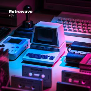 Retrowave 80's album cover