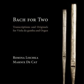Romina Lischka - Bach For Two album cover