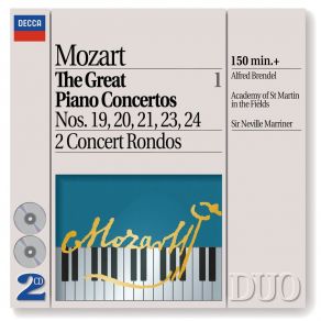 Mozart - The Great Piano Concertos Vol. 1 - Brendel album cover