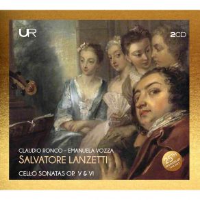Lanzetti: Cello Sonatas Op. V & VI album cover