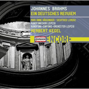Brahms: Ein Deutsches Requiem, Op. 45 album cover