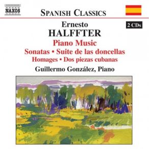 Ernesto Halffter - Piano Music - Guillermo González album cover