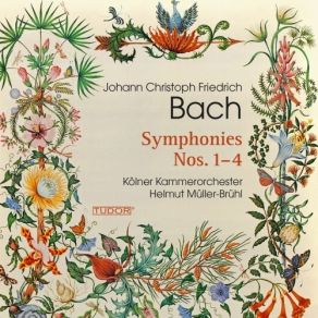 J. C. F. Bach - Symphonies Nos. 1-4 - Helmut Müller-Brühl album cover
