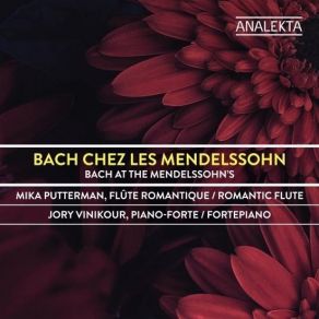 Mika Putterman & Jory Vinikour - Bach At The Mendelssohn's album cover