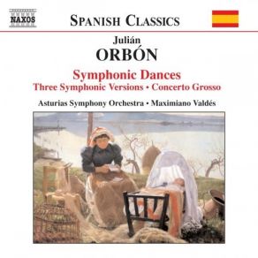 Orbón - Symphonic Dances - Maximiano Valdés album cover