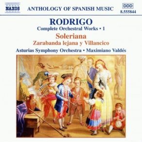 Rodrigo - Complete Orchestral Works, Vol. 1-10 - Maximiano Valdés album cover