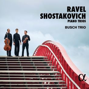 Ravel & Shostakovich: Piano Trios album cover