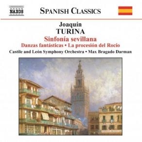 Turina - Sinfonía Sevillana - Max Bragado-Darman album cover