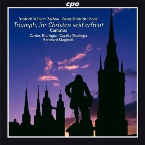 Zachow, Handel - Cantatas - Bernhard Klapprott album cover